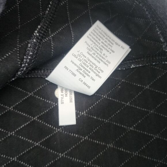 J. Crew the Authentic fleece pullover quarter zip up new with tags - Picture 4 of 10